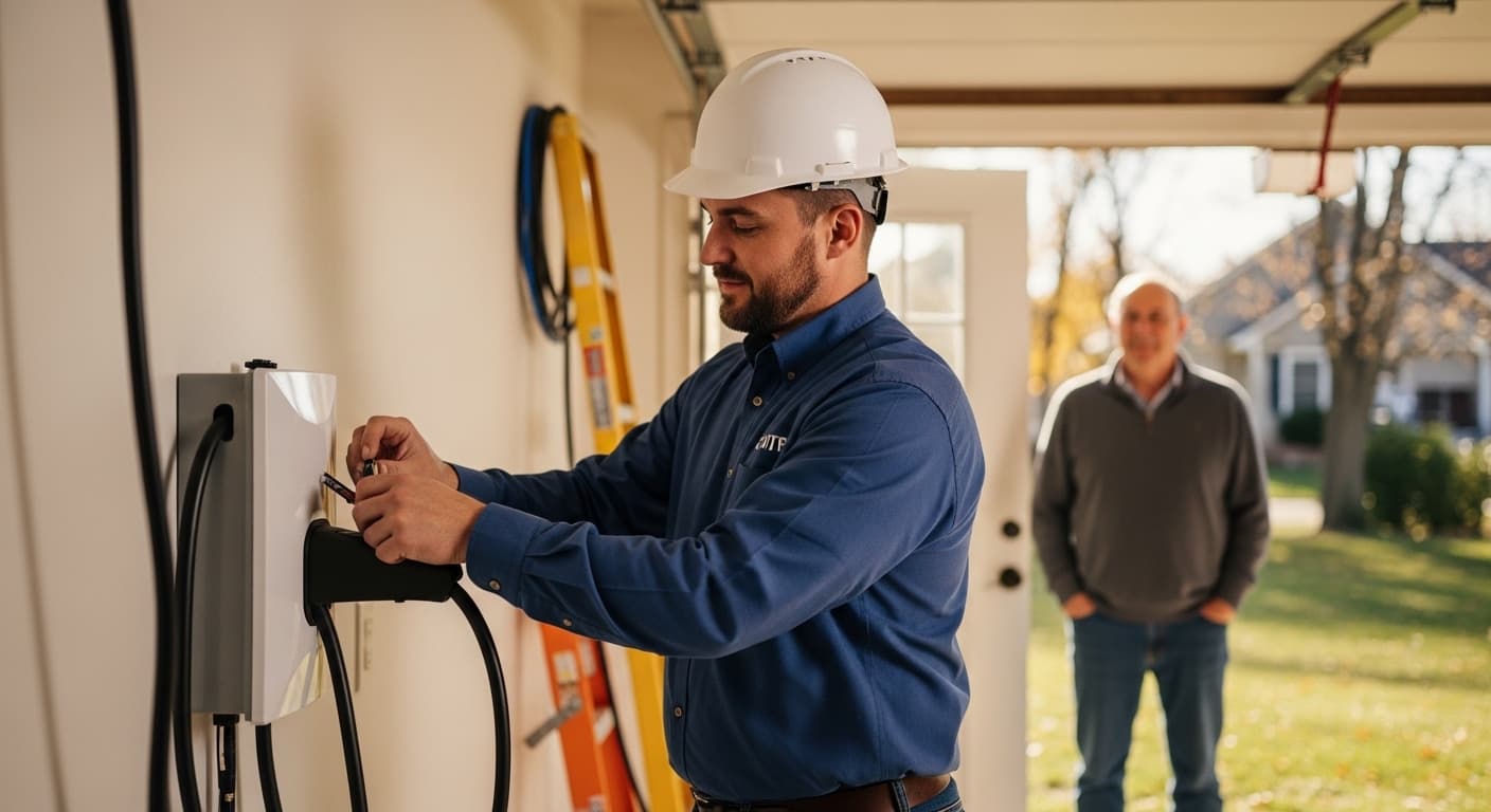 New Construction EV Charger Rough-In