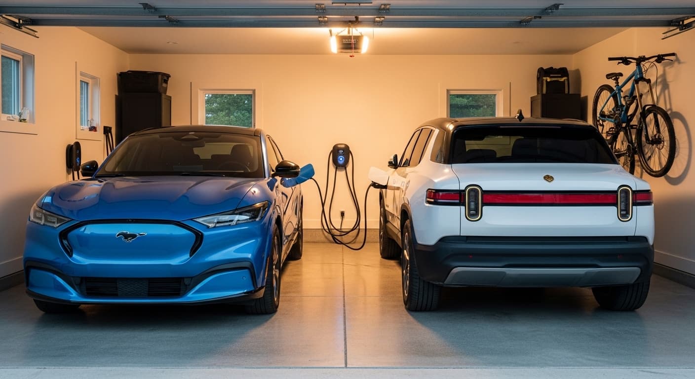 Two-EV Household Dual Charger Installation