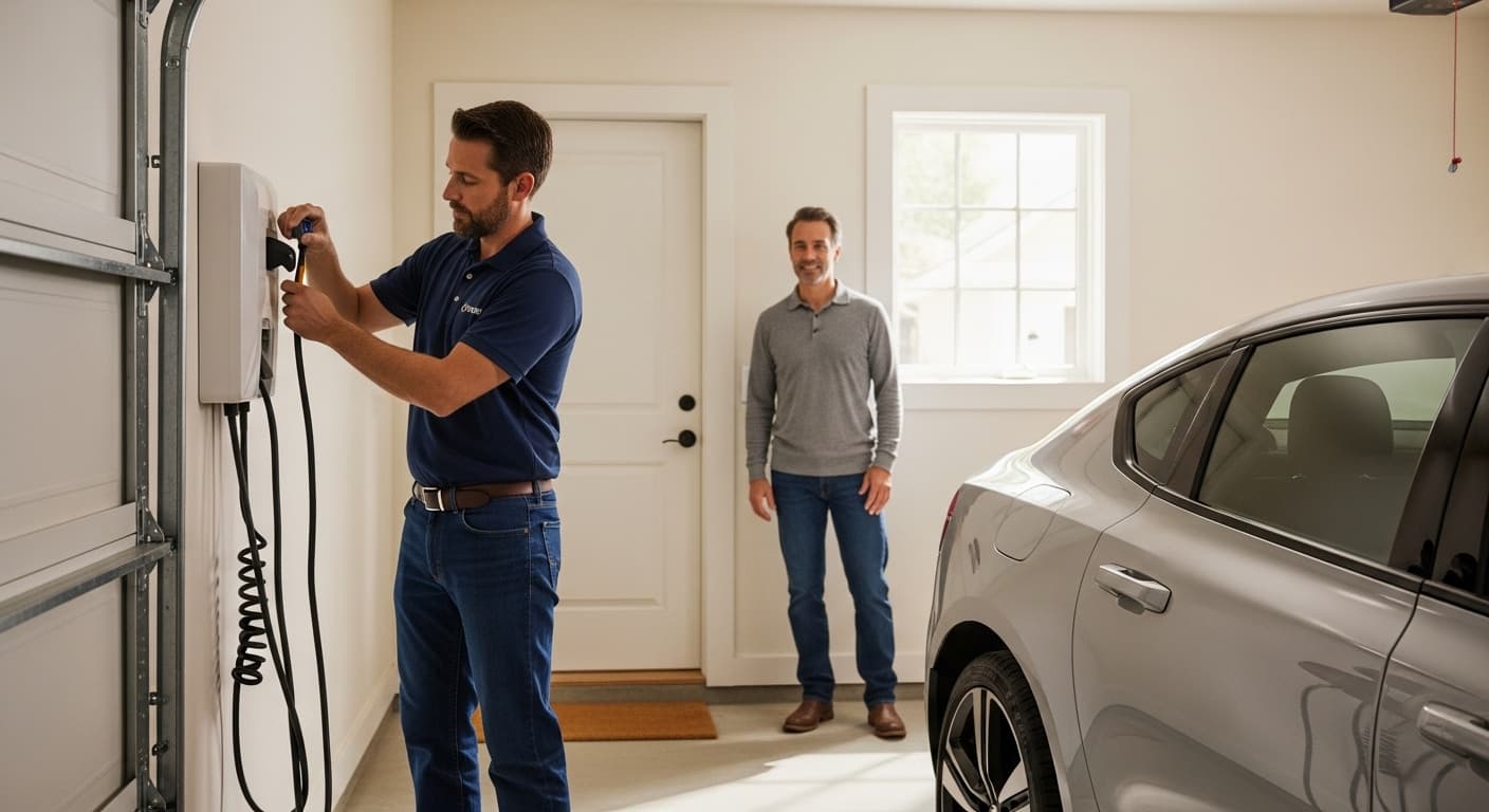 Volvo EV Charger Installation